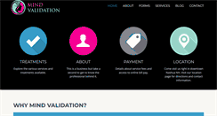 Desktop Screenshot of mindvalidation.com